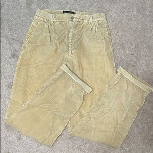 Men’s tan corduroy’s. NWOT